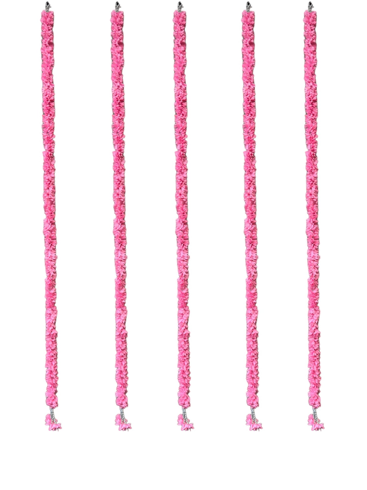 60" Long Artificial Flower Lari, Set of 5