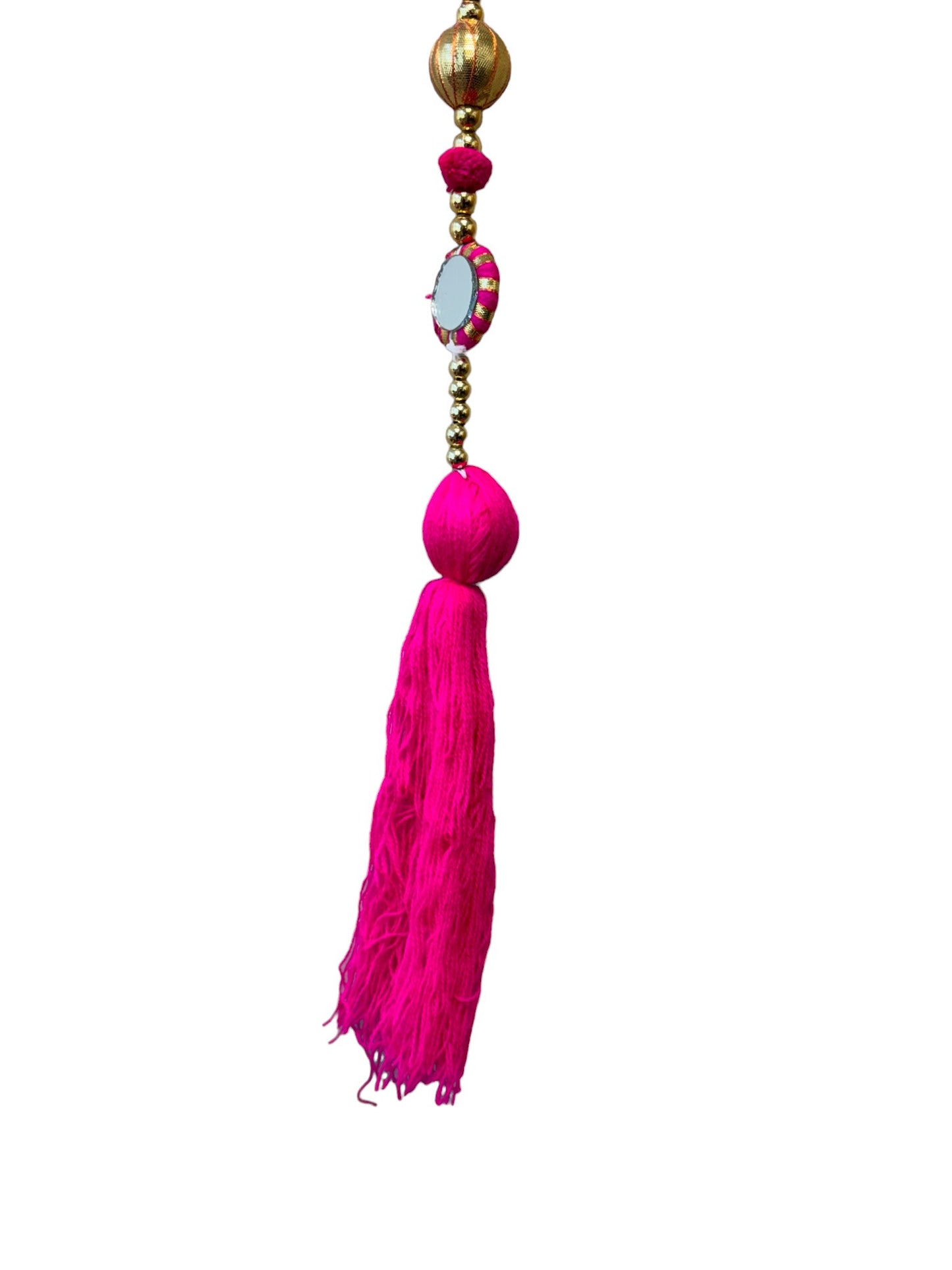 36" Gota Ball Lari With Tassels, set of 5