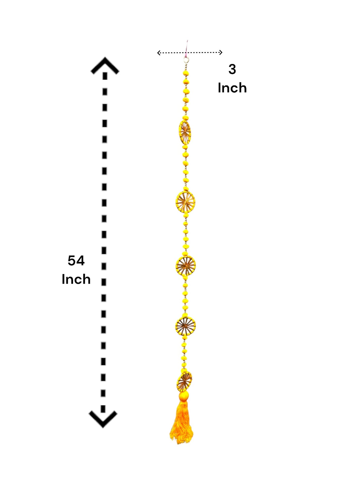 Gota Ring, PomPom & Beads Lari, Set of 5