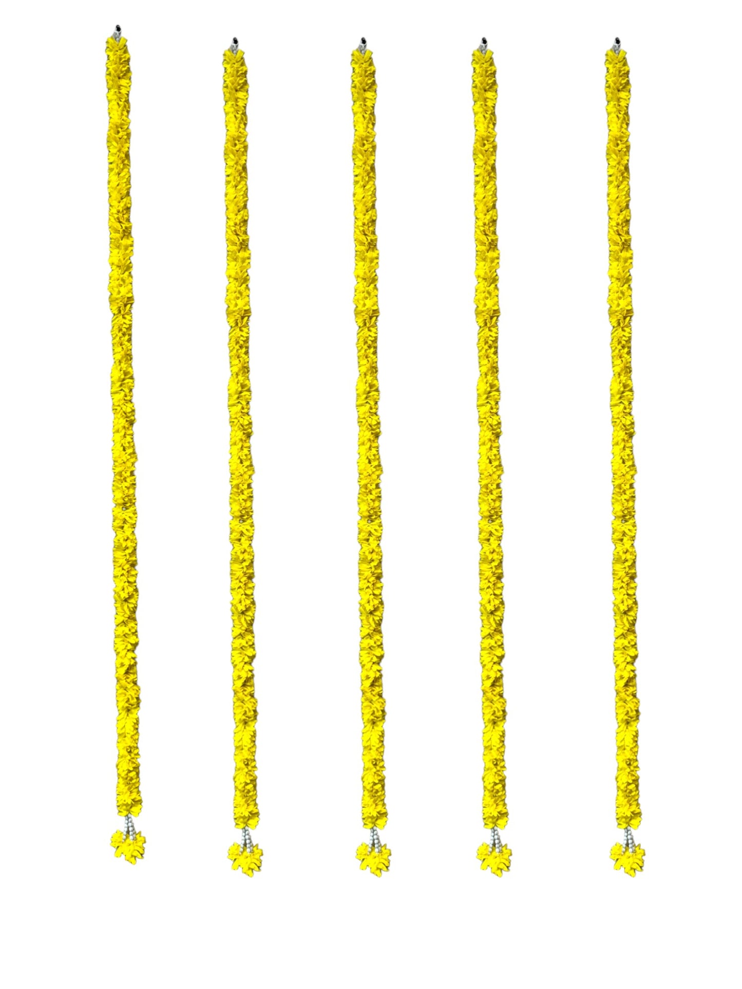 60" Long Artificial Flower Lari, Set of 5