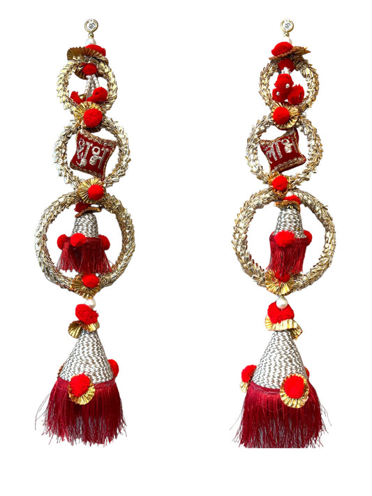 24" Long Shubh Labh Lari, Set of 2