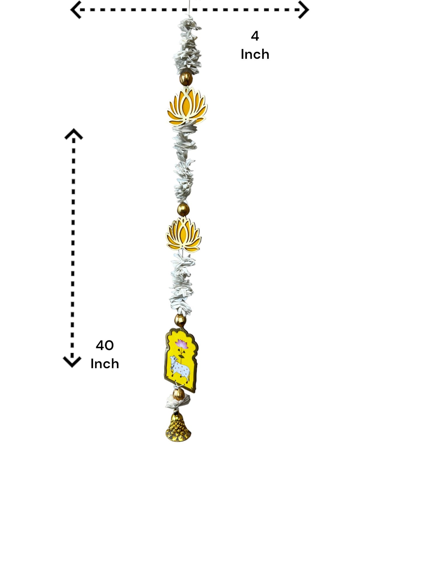 Pichwai, Lotus & Bell Lari, Set of 2