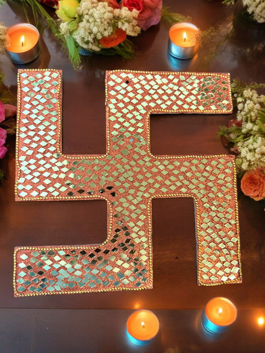 Golden Swastika Cutout