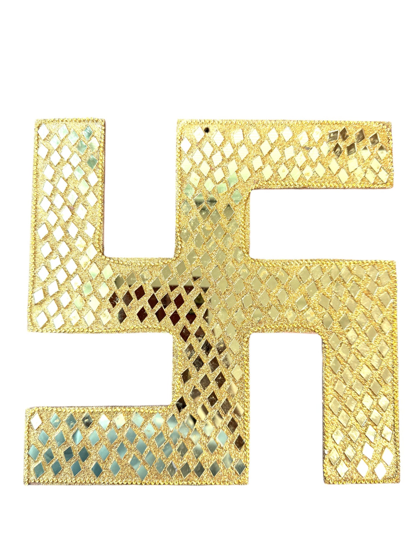 Golden Swastika Cutout