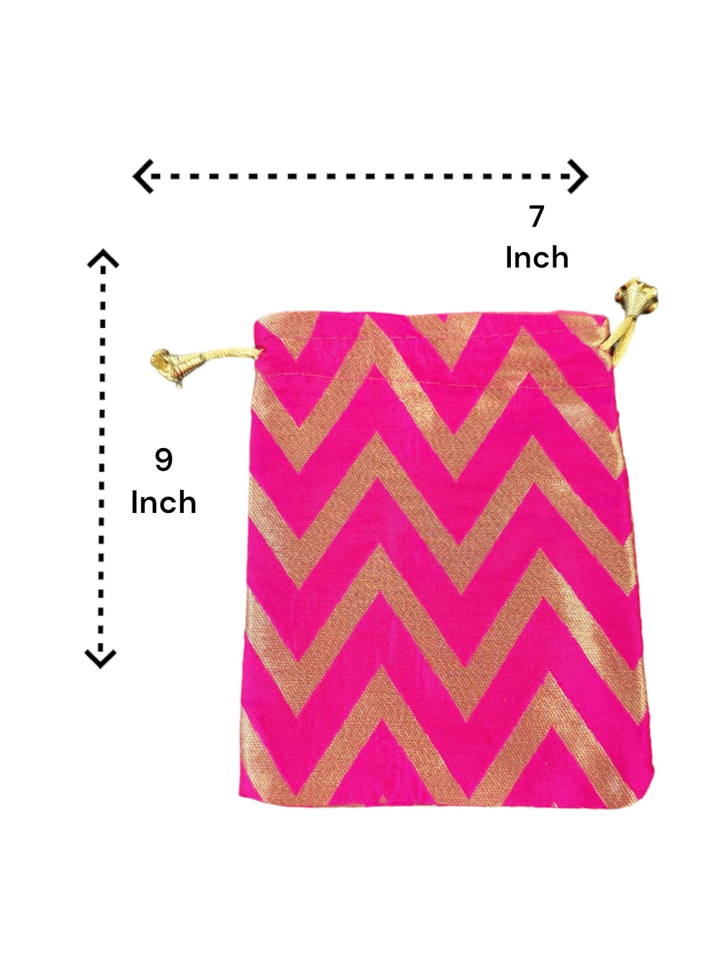 Big Silk Potli, Set of 5