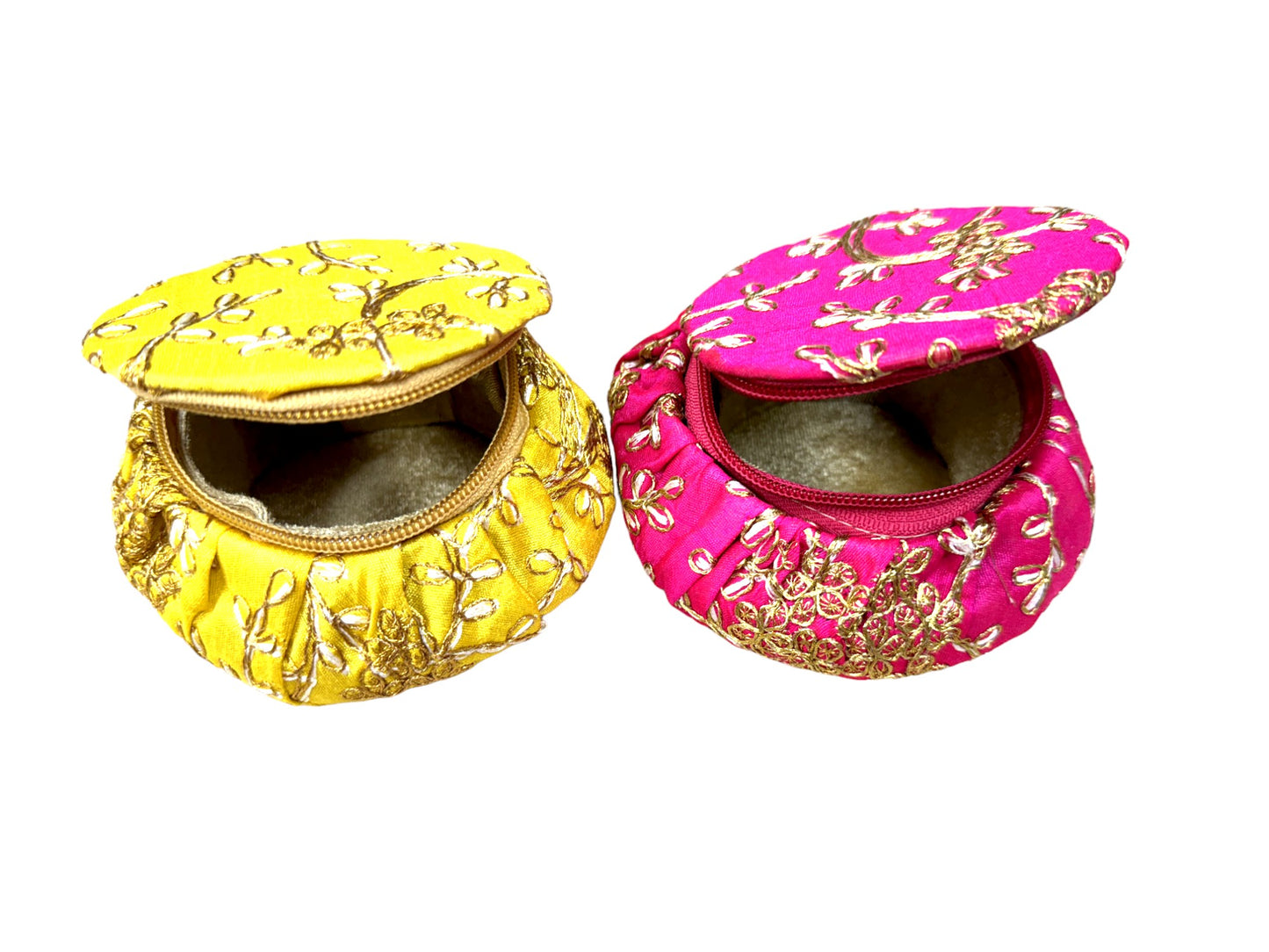 Matki Style Box with Embroidery, Set of 2