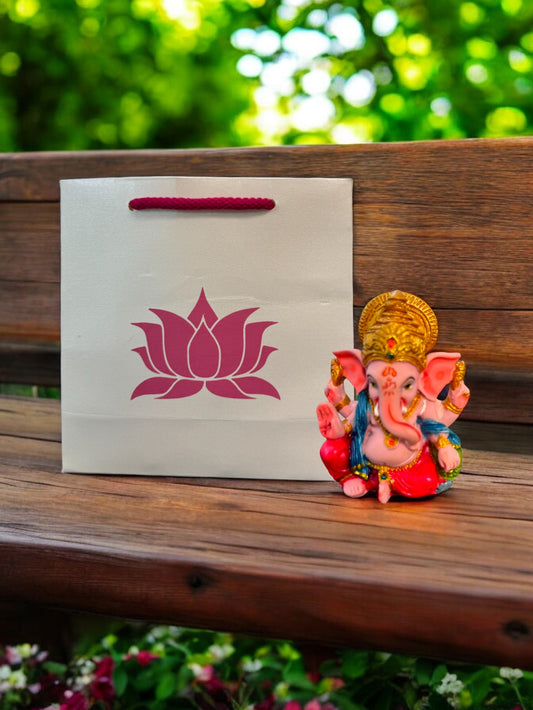 Lotus Paper Gift Bag Set