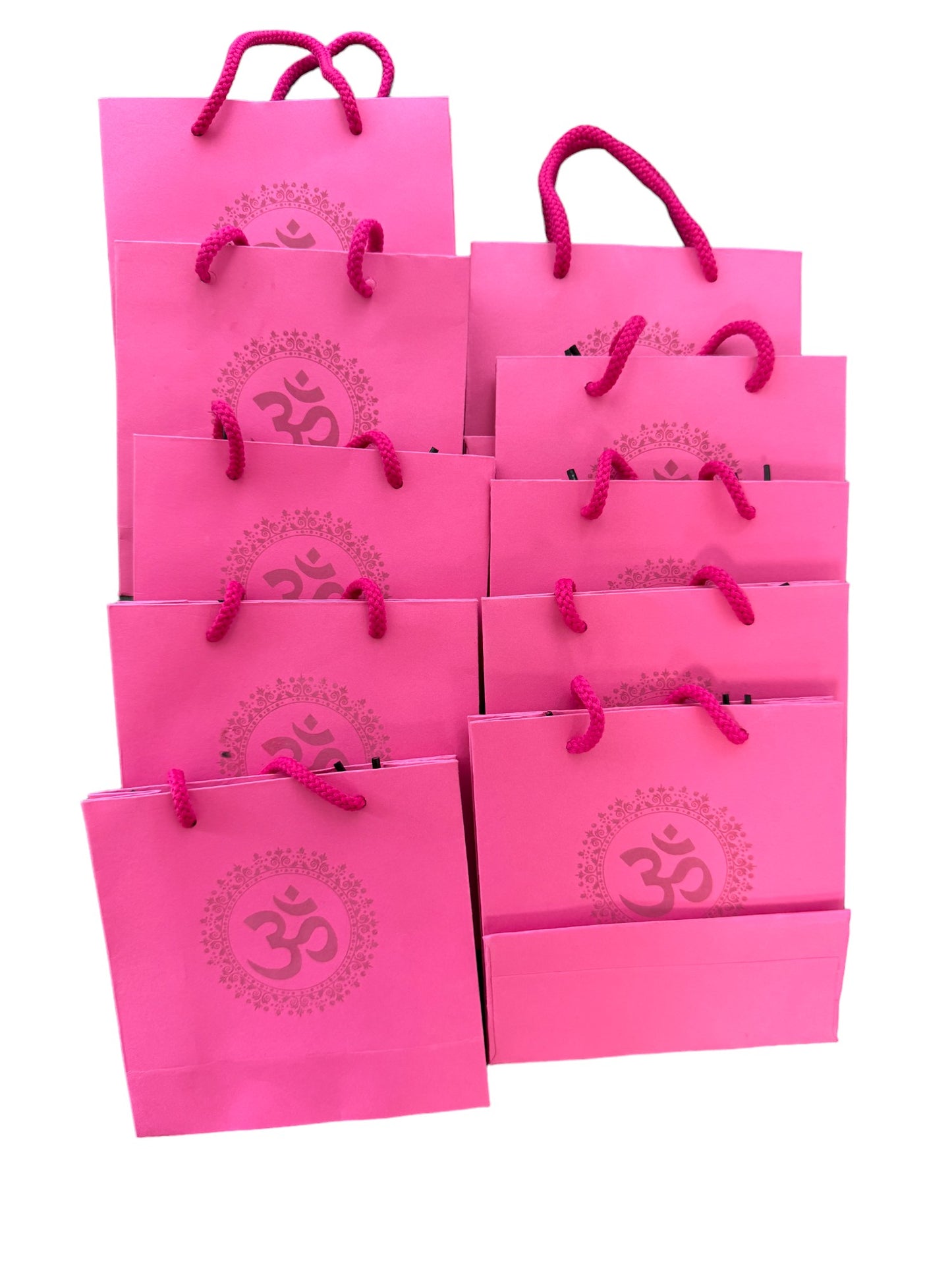 OM Paper Gift Bag, Set of 10