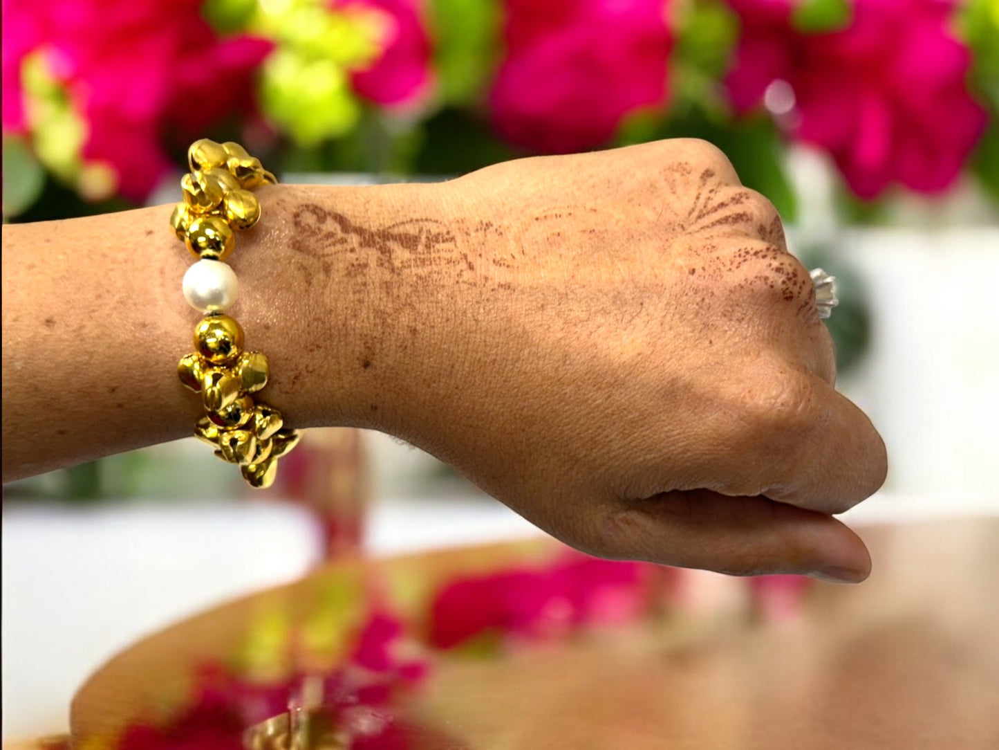 Beautiful Ghungroo Bracelet for Wedding Rituals, Mata ki Chowki, Pooja - Set of 6