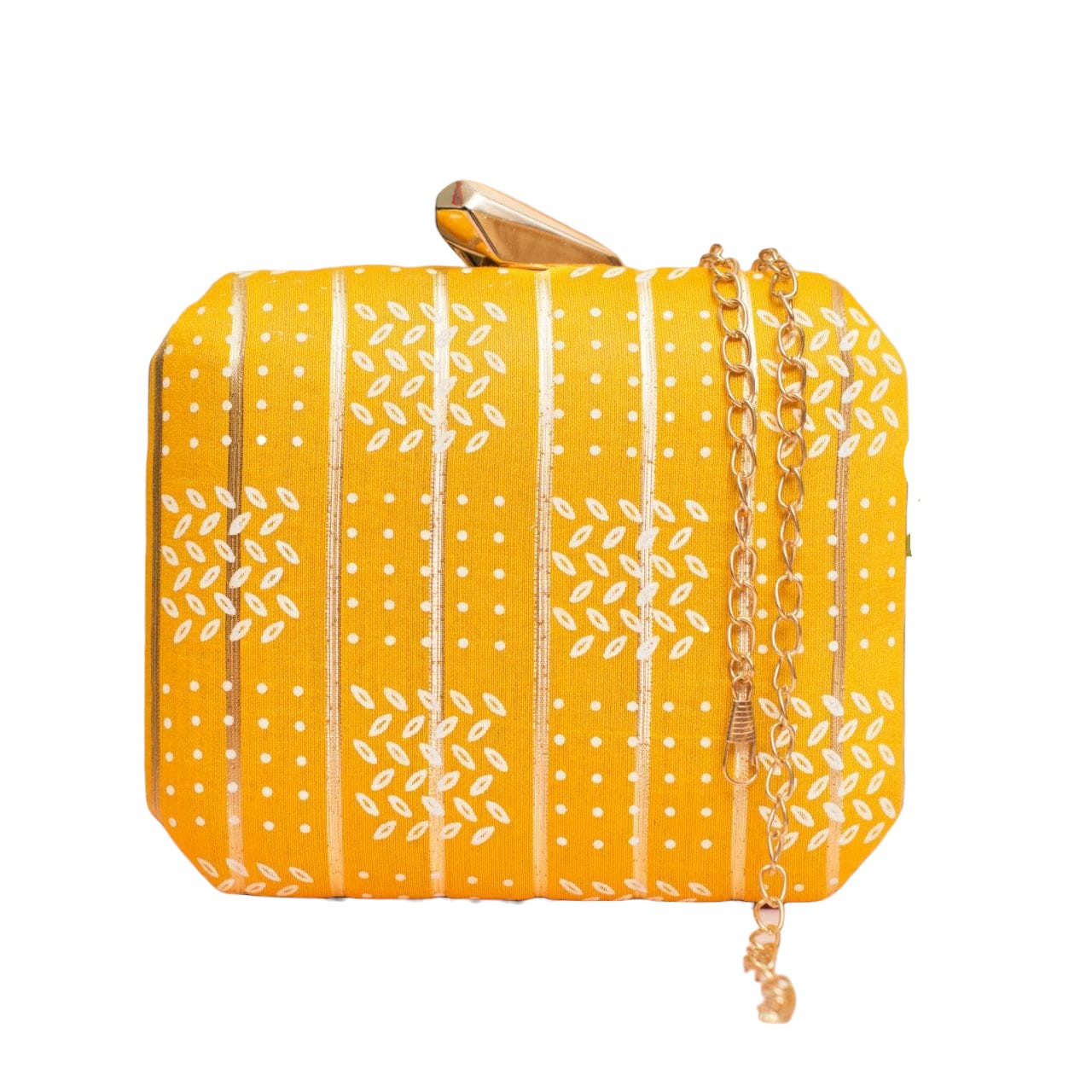 Exclusive Yellow Box Clutch