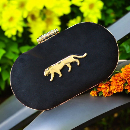 Exclusive Clutch with Jaguar Design