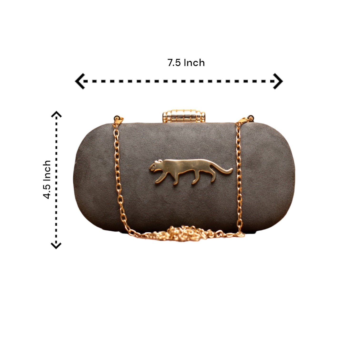 Exclusive Clutch with Jaguar Design