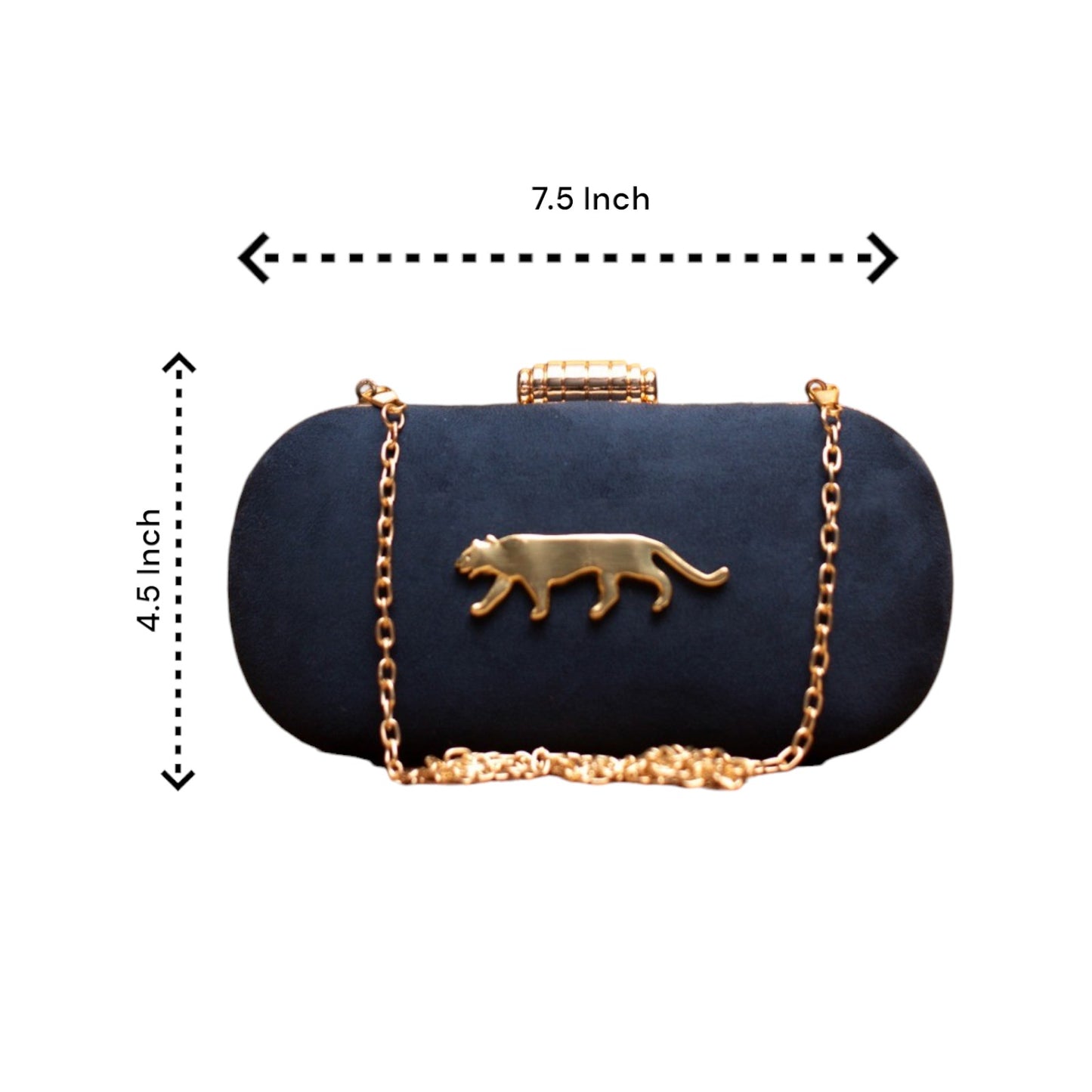 Exclusive Clutch with Jaguar Design