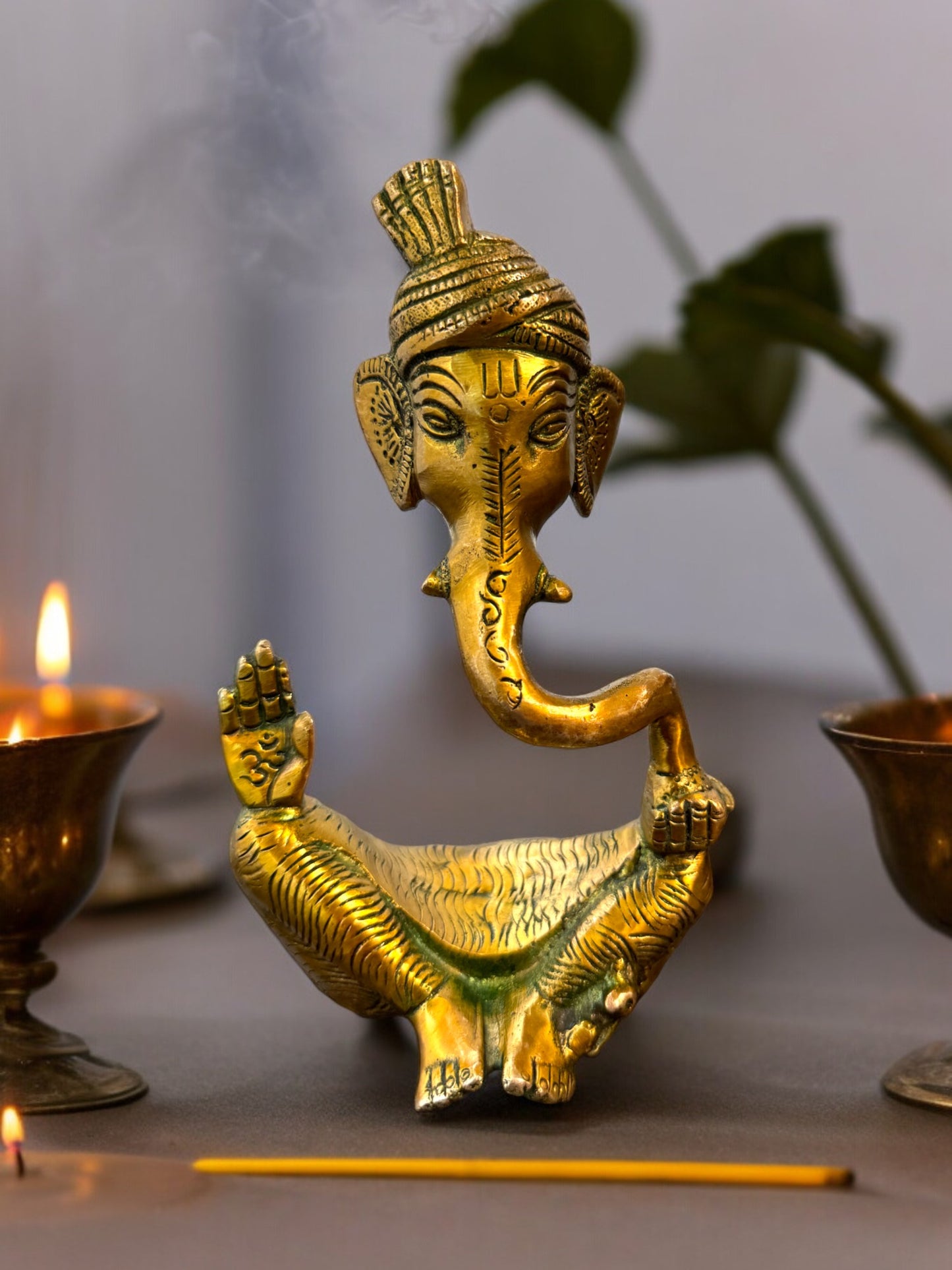 Ganesha Idol with Pagdi
