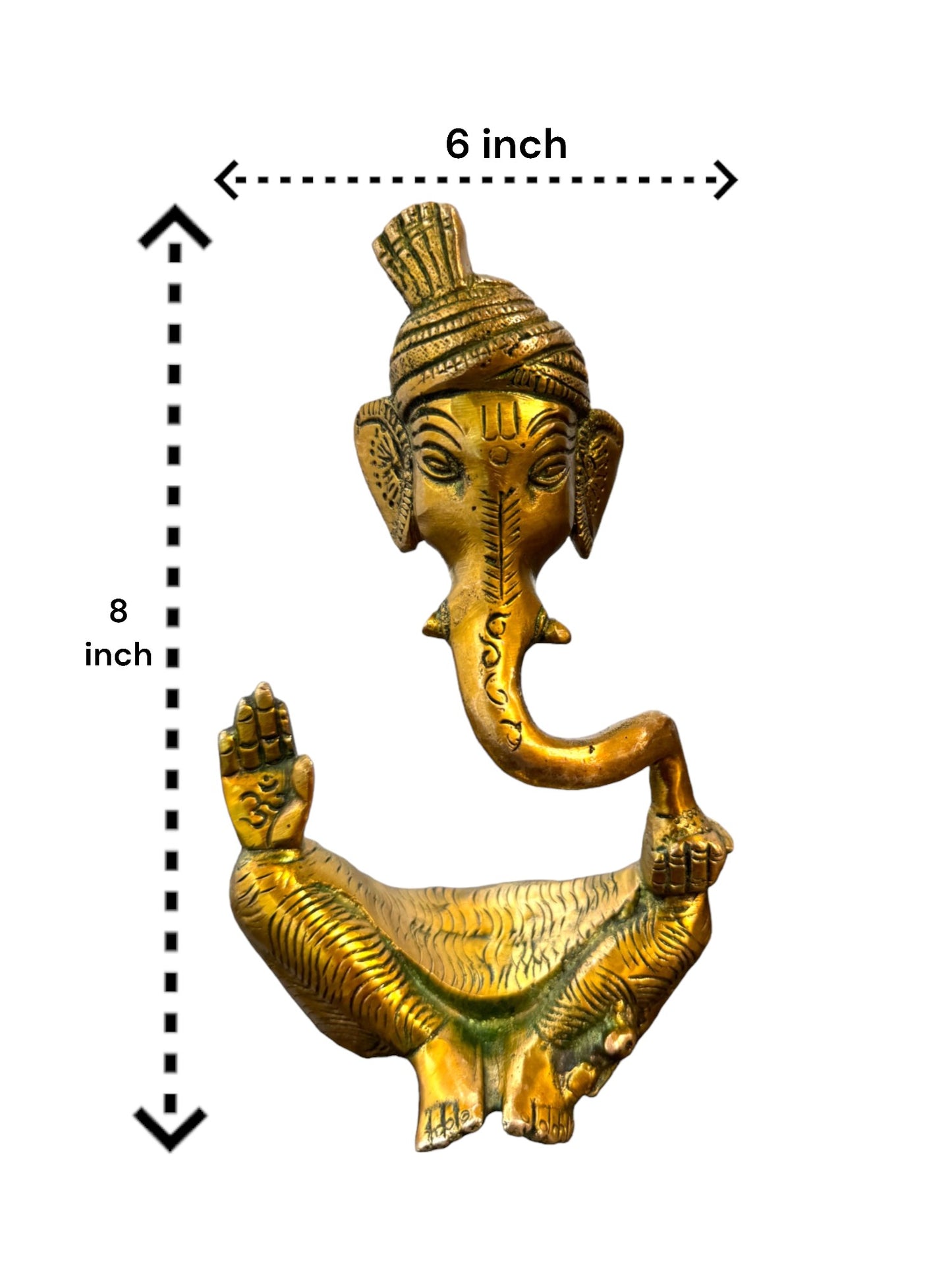 Ganesha Idol with Pagdi