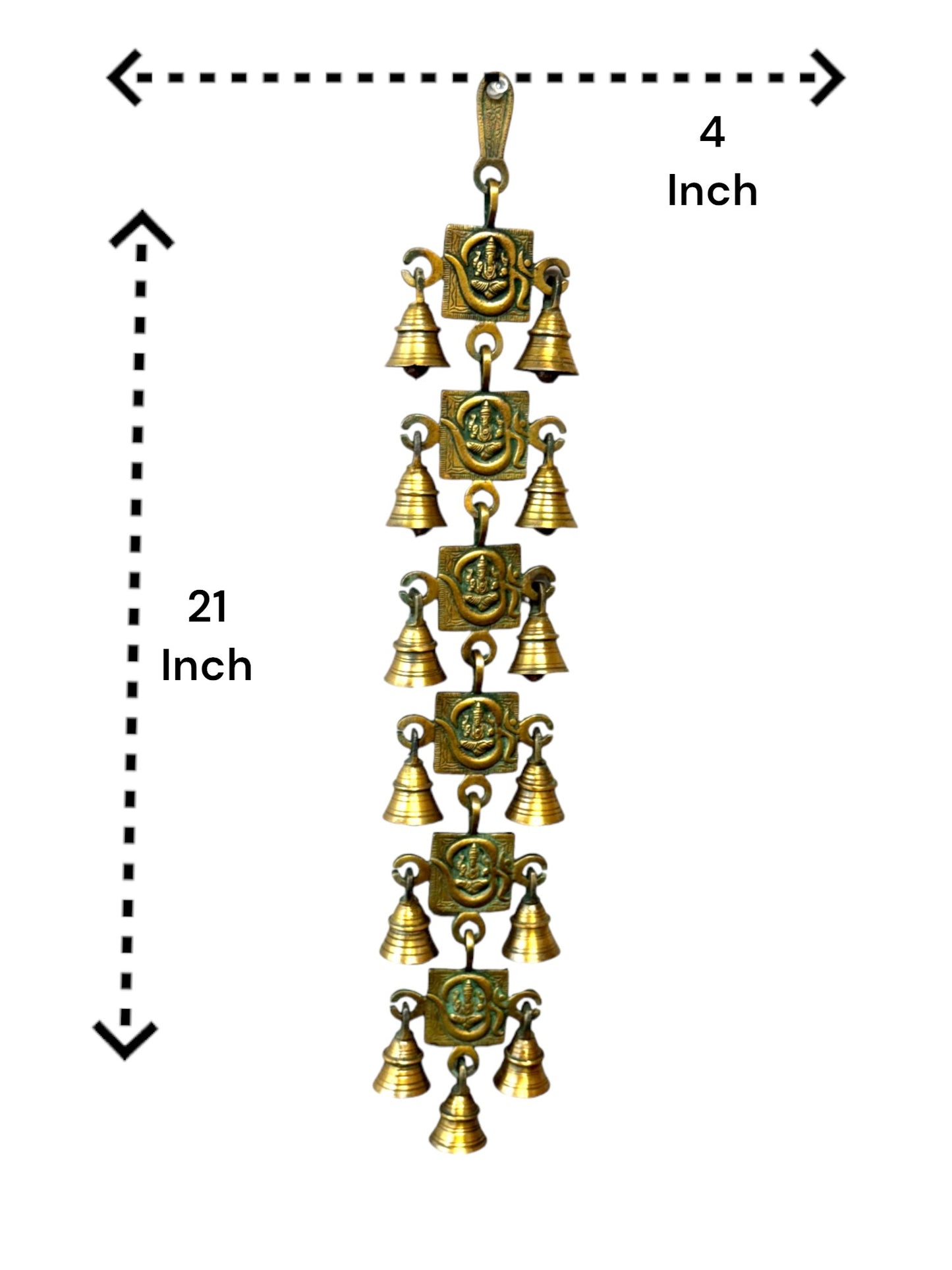 Om & Ganesha Hanging Bells