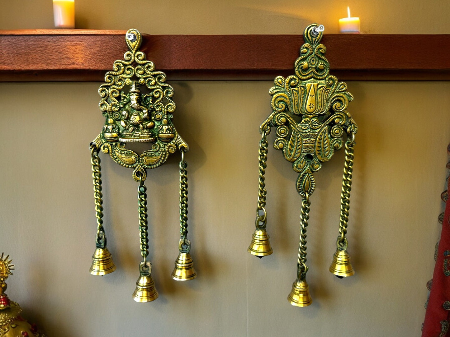 Ganesha & Lotus Bells