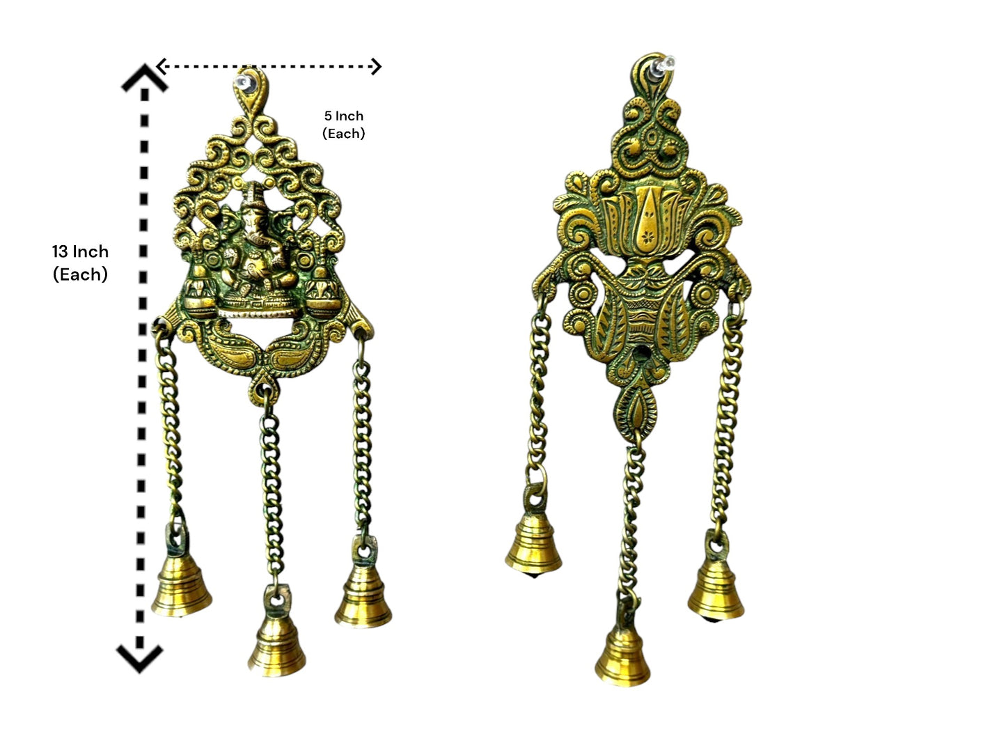 Ganesha & Lotus Bells