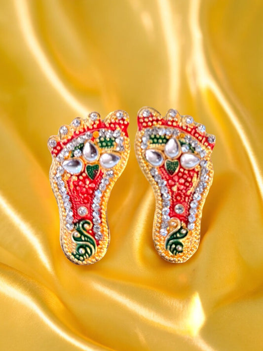 Laxmi Charan with Decorative Studs