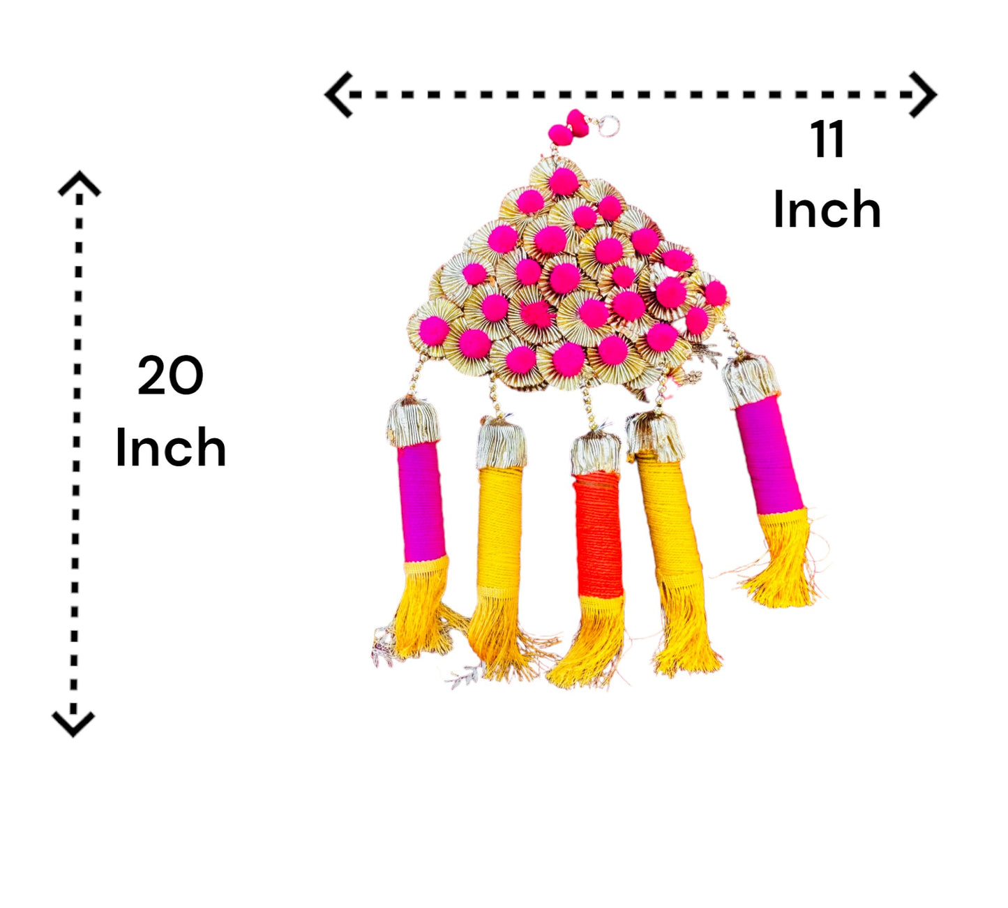 Gota & Pom-Pom Lari, Set Of 2