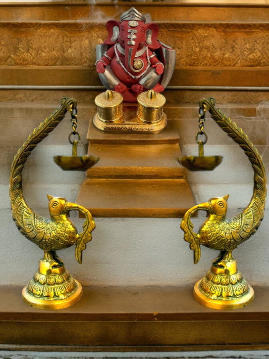 Peacock Diyas- A Perfect Blend of Art, Culture, and Spirituality