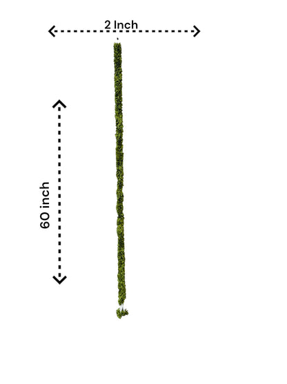 60" Long Artificial Flower Lari, Set of 5