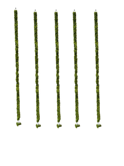 60" Long Artificial Flower Lari, Set of 5