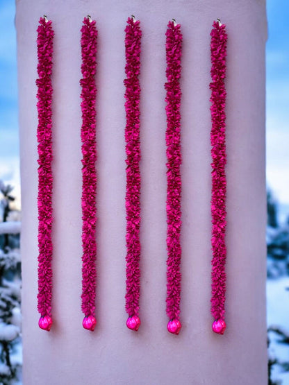 39" Long Lotus Lari, Set of 5