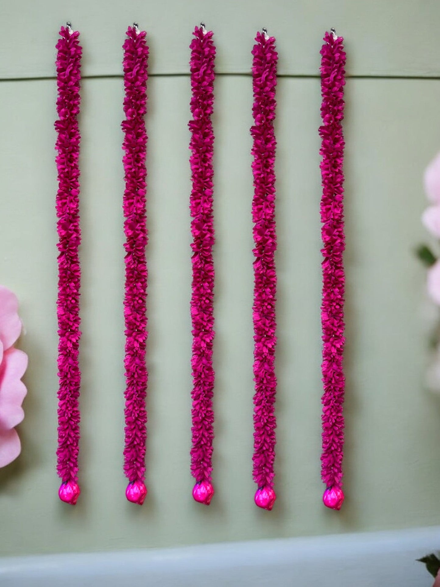 39" Long Lotus Lari, Set of 5