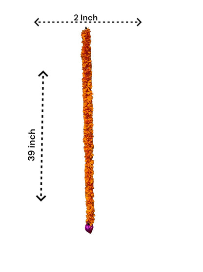 39" Long Lotus Lari, Set of 5