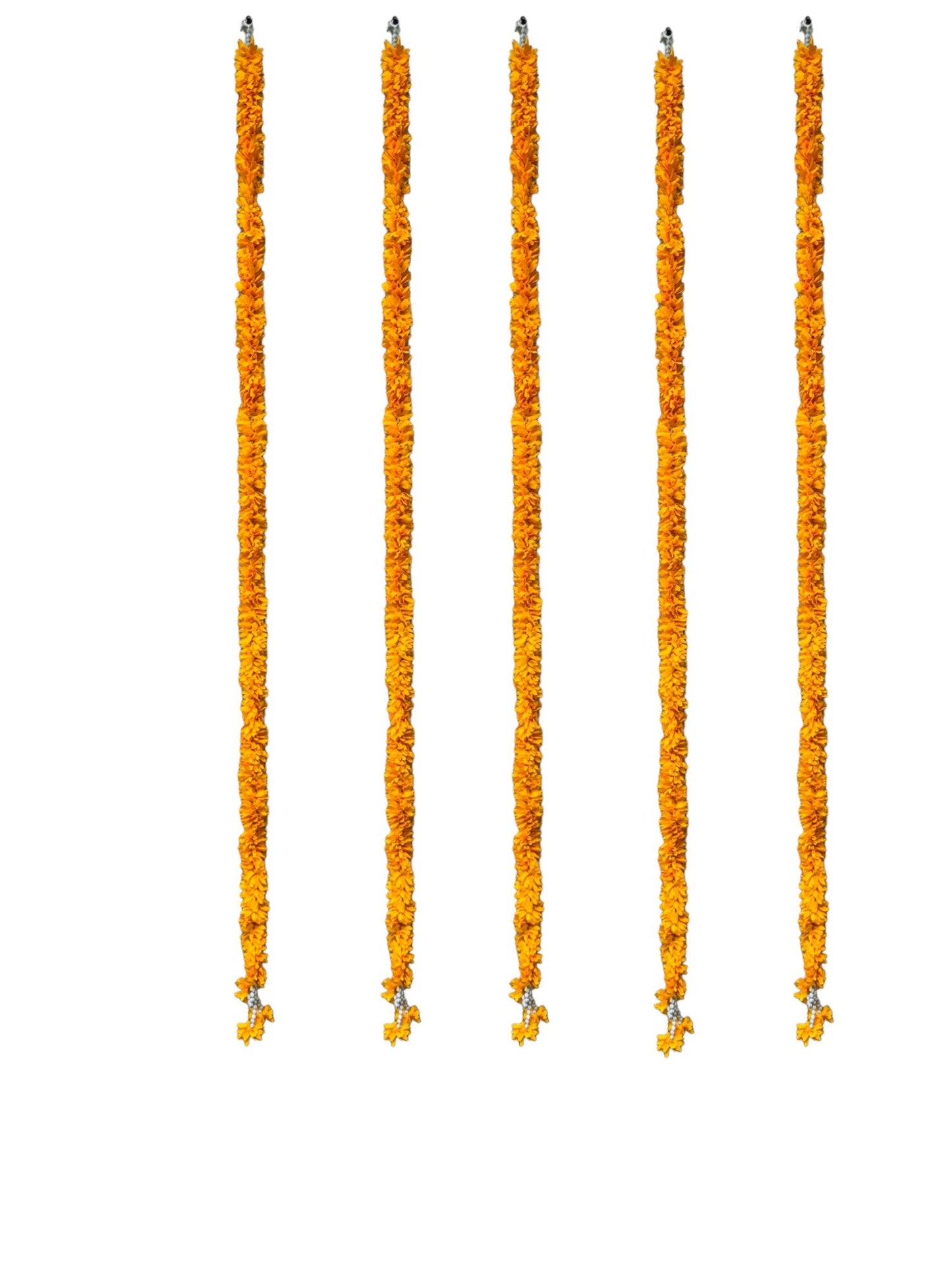 60" Long Artificial Flower Lari, Set of 5