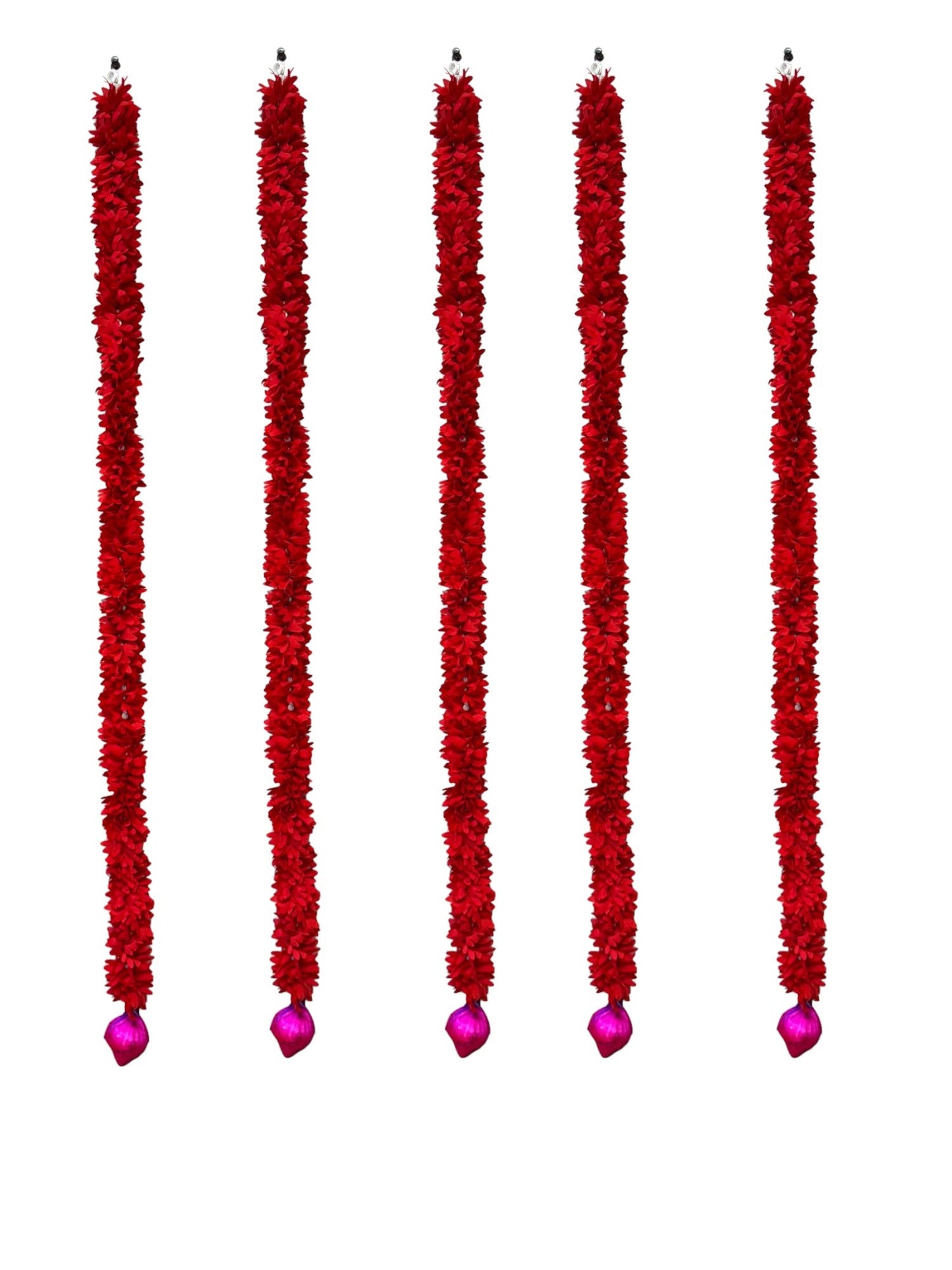 39" Long Lotus Lari, Set of 5