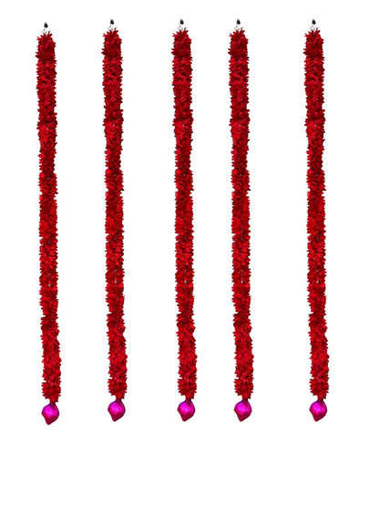 39" Long Lotus Lari, Set of 5