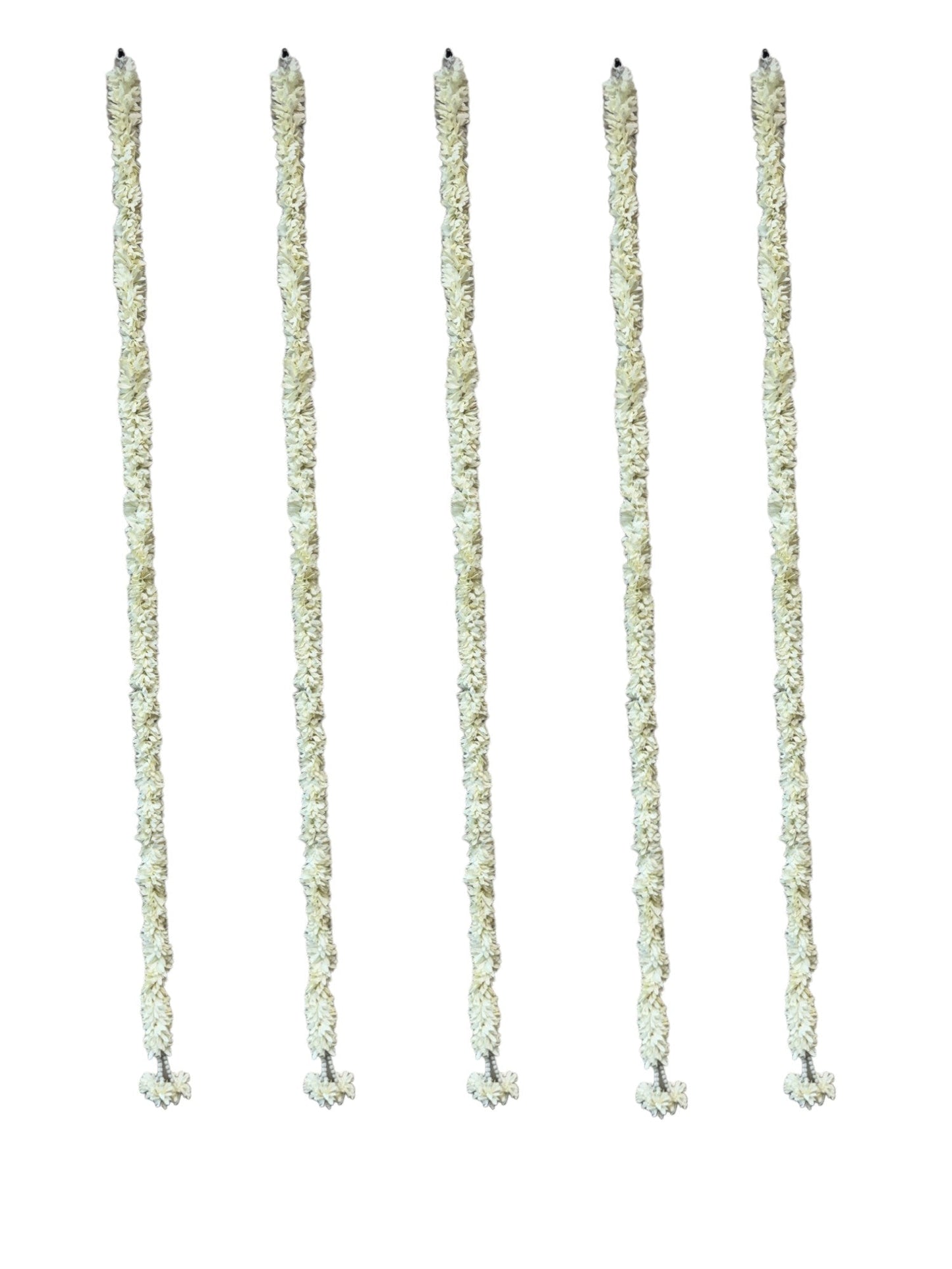 60" Long Artificial Flower Lari, Set of 5