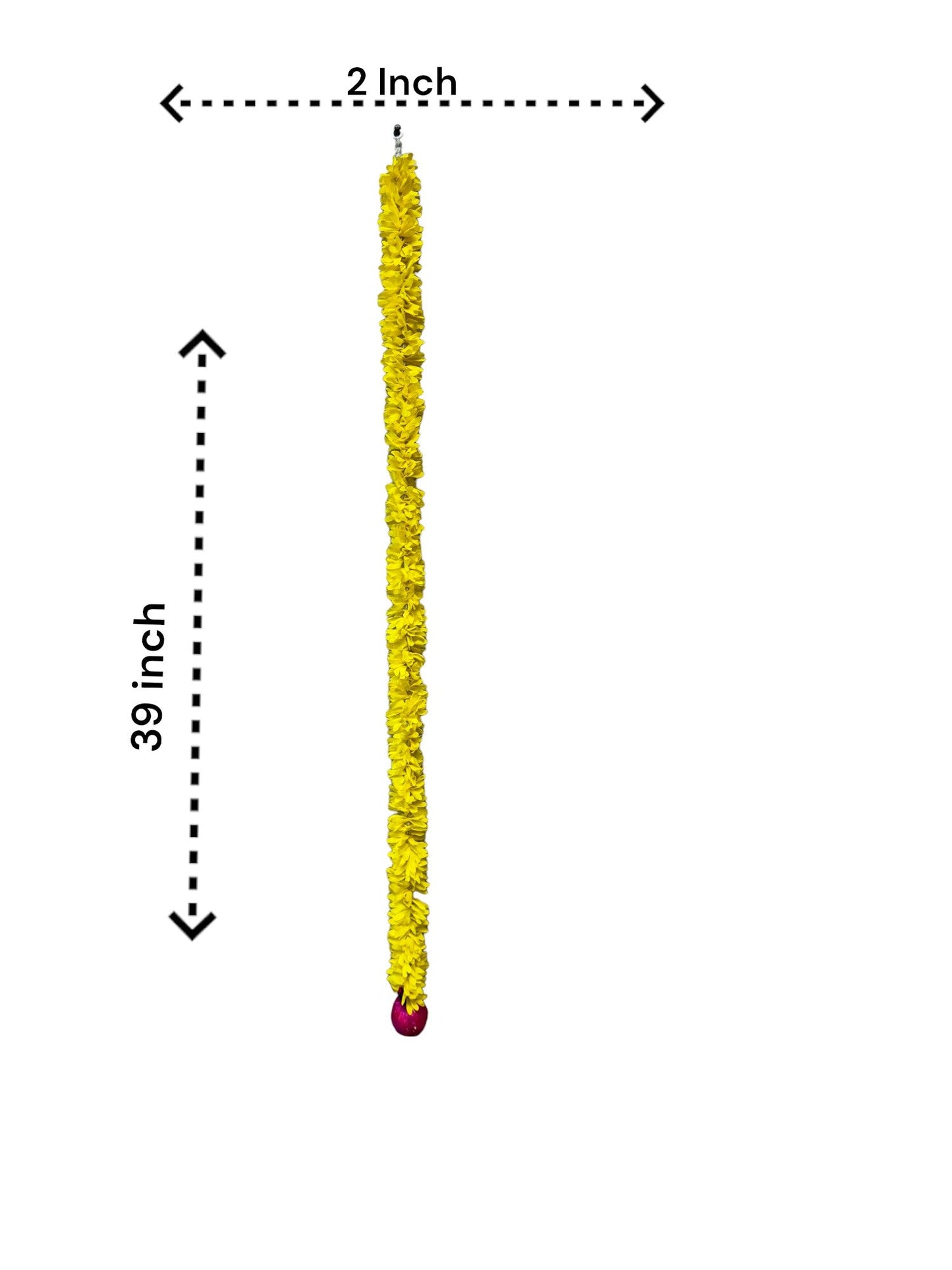 39" Long Lotus Lari, Set of 5