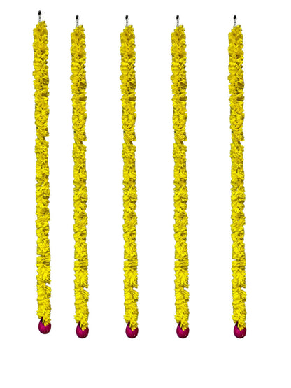 39" Long Lotus Lari, Set of 5