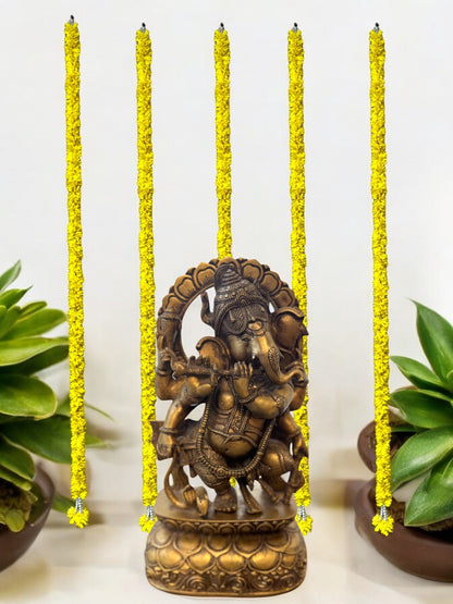 60" Long Artificial Flower Lari, Set of 5