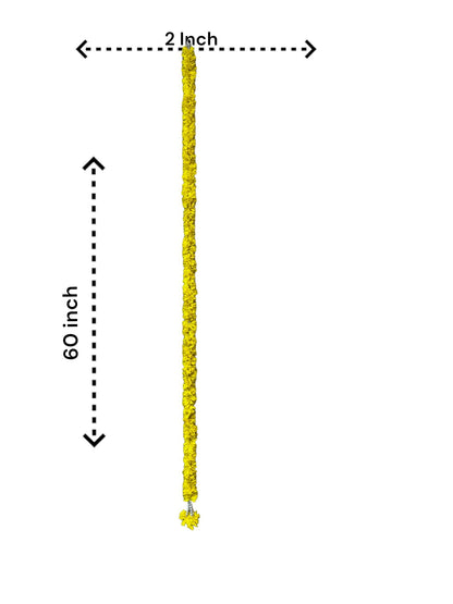 60" Long Artificial Flower Lari, Set of 5