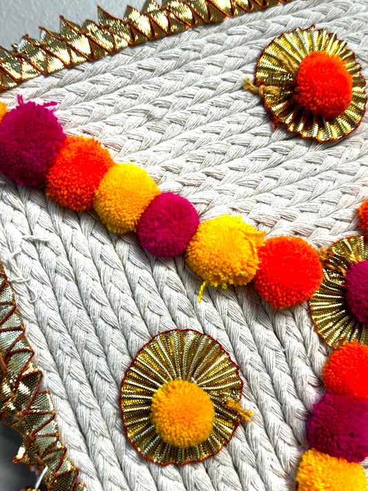 Jute Kite & Tassels Hanging