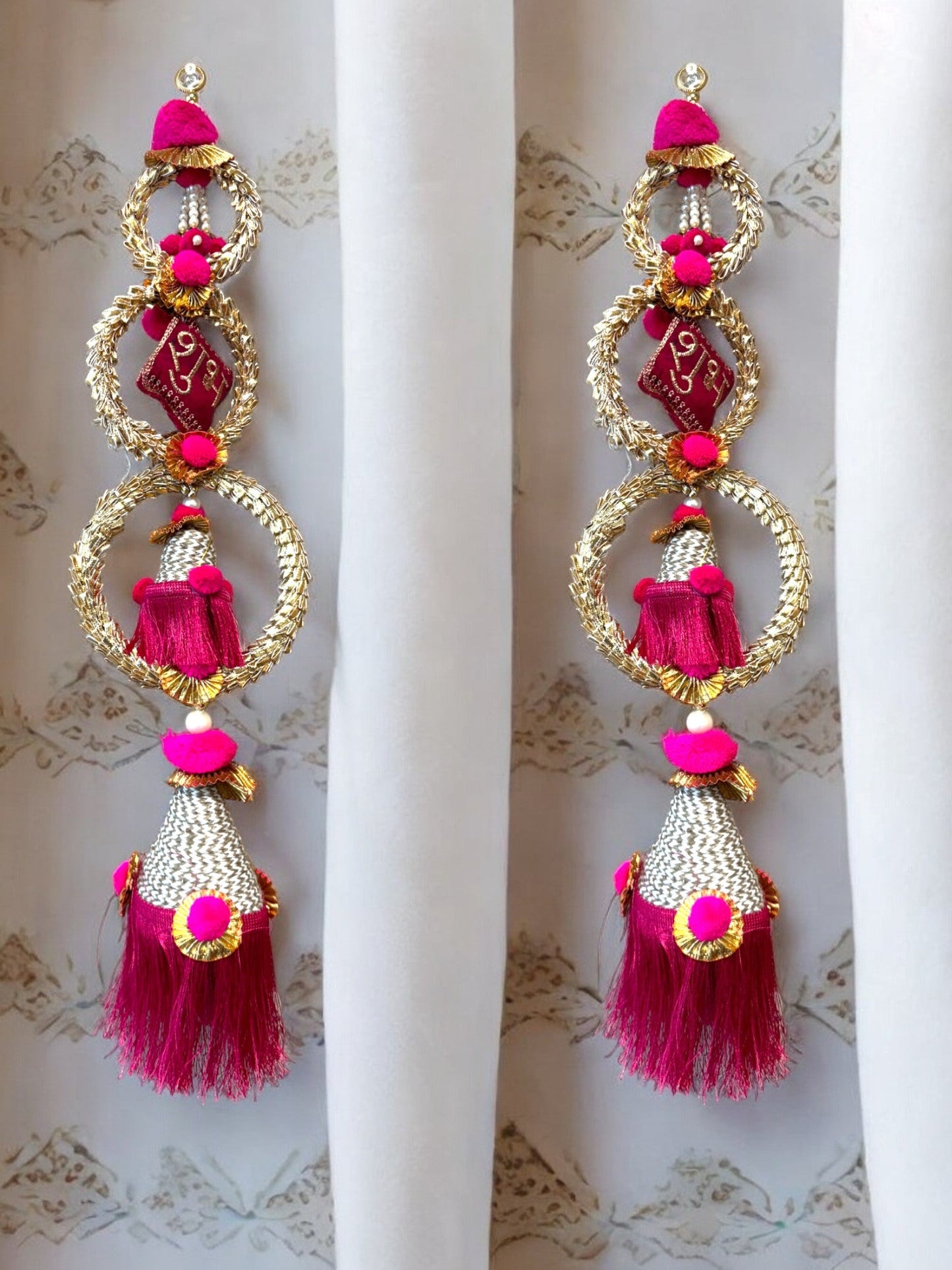 24" Long Shubh Labh Lari, Set of 2