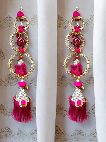 24" Long Shubh Labh Lari, Set of 2