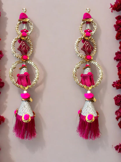 24" Long Shubh Labh Lari, Set of 2