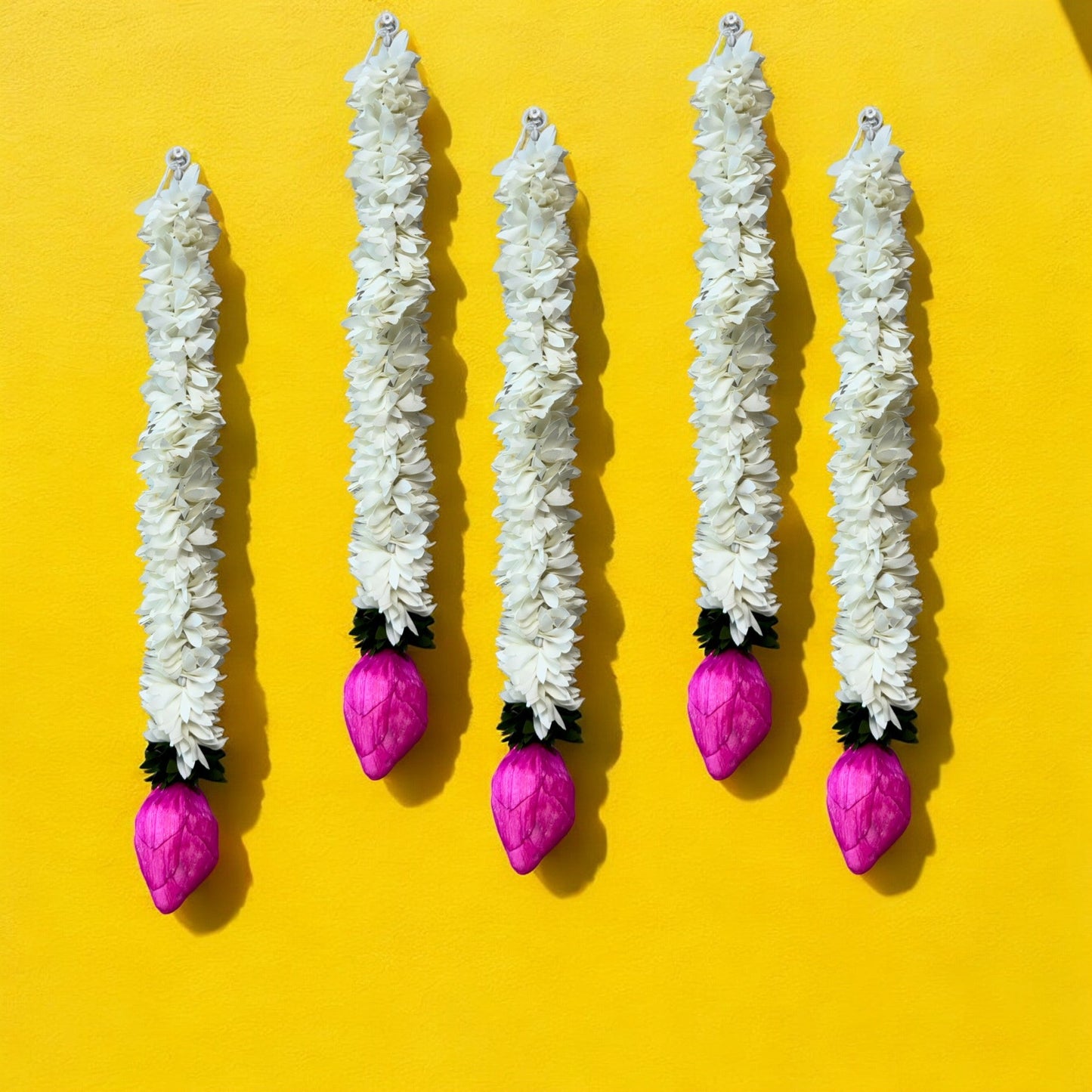 17" Long Lotus Lari, Set of 5