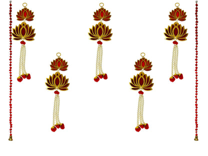 12" Long Lotus Hanging, Set of 5