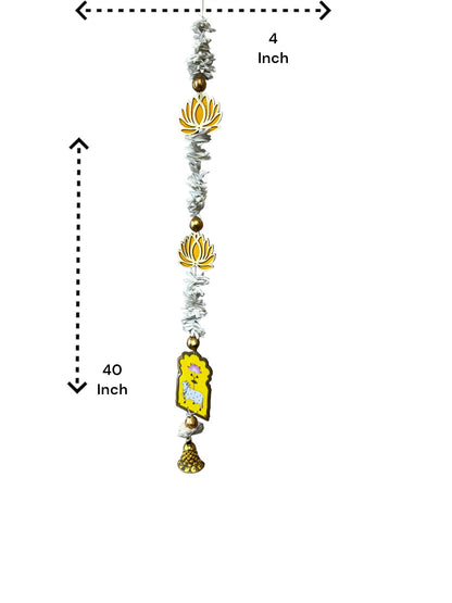 Pichwai, Lotus & Bell Lari, Set of 2