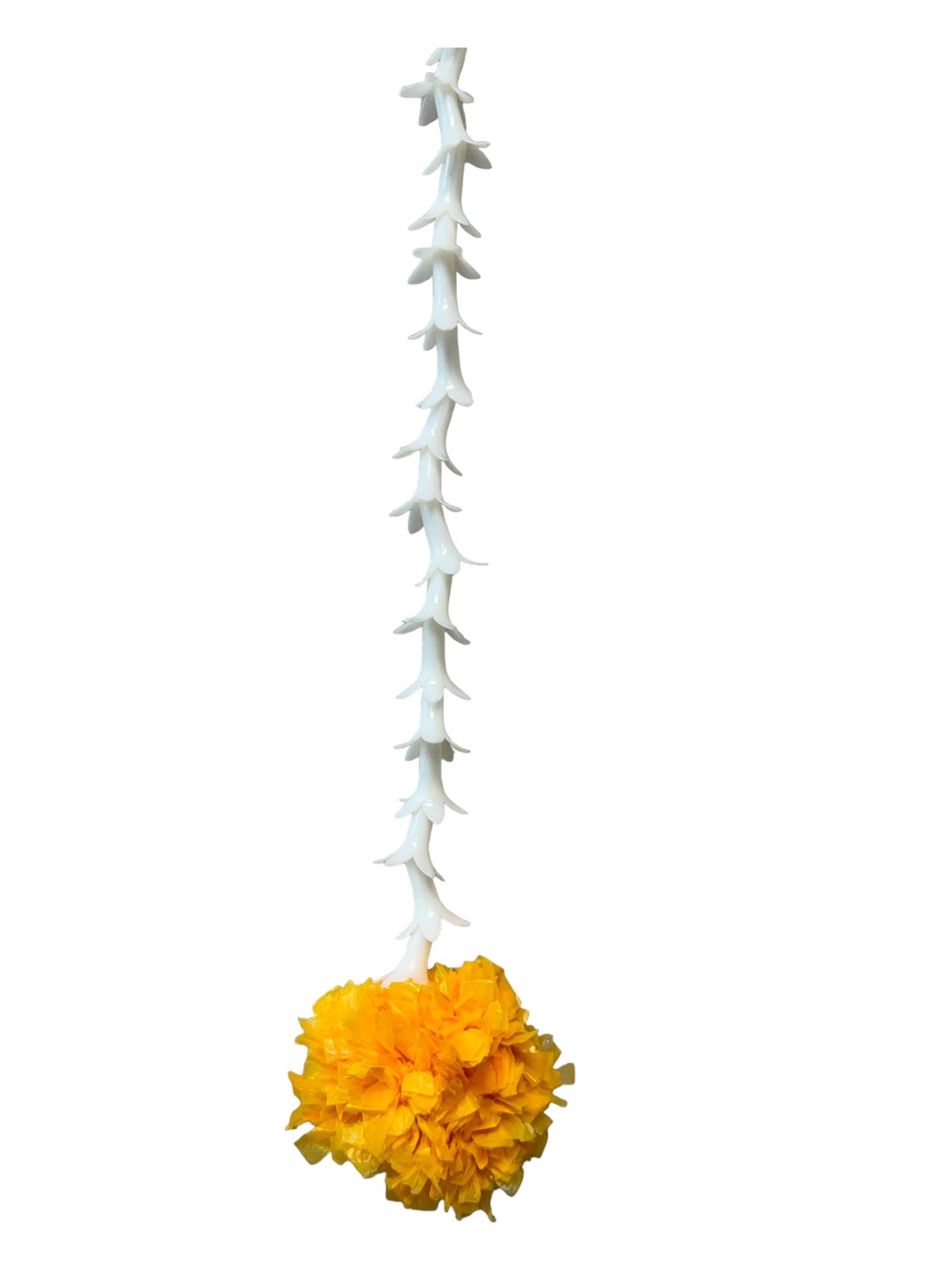 19" Long Marigold Malai Lari, Set of 12