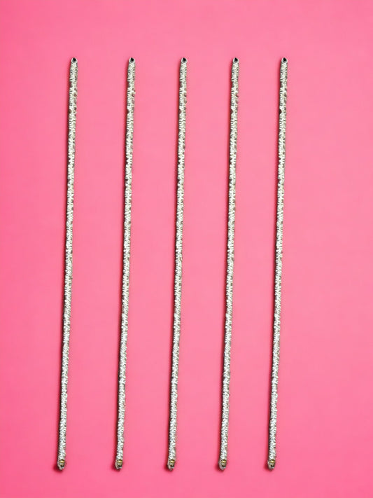 Scented Jasmine Gajra Lari with Pearl, Set of 5