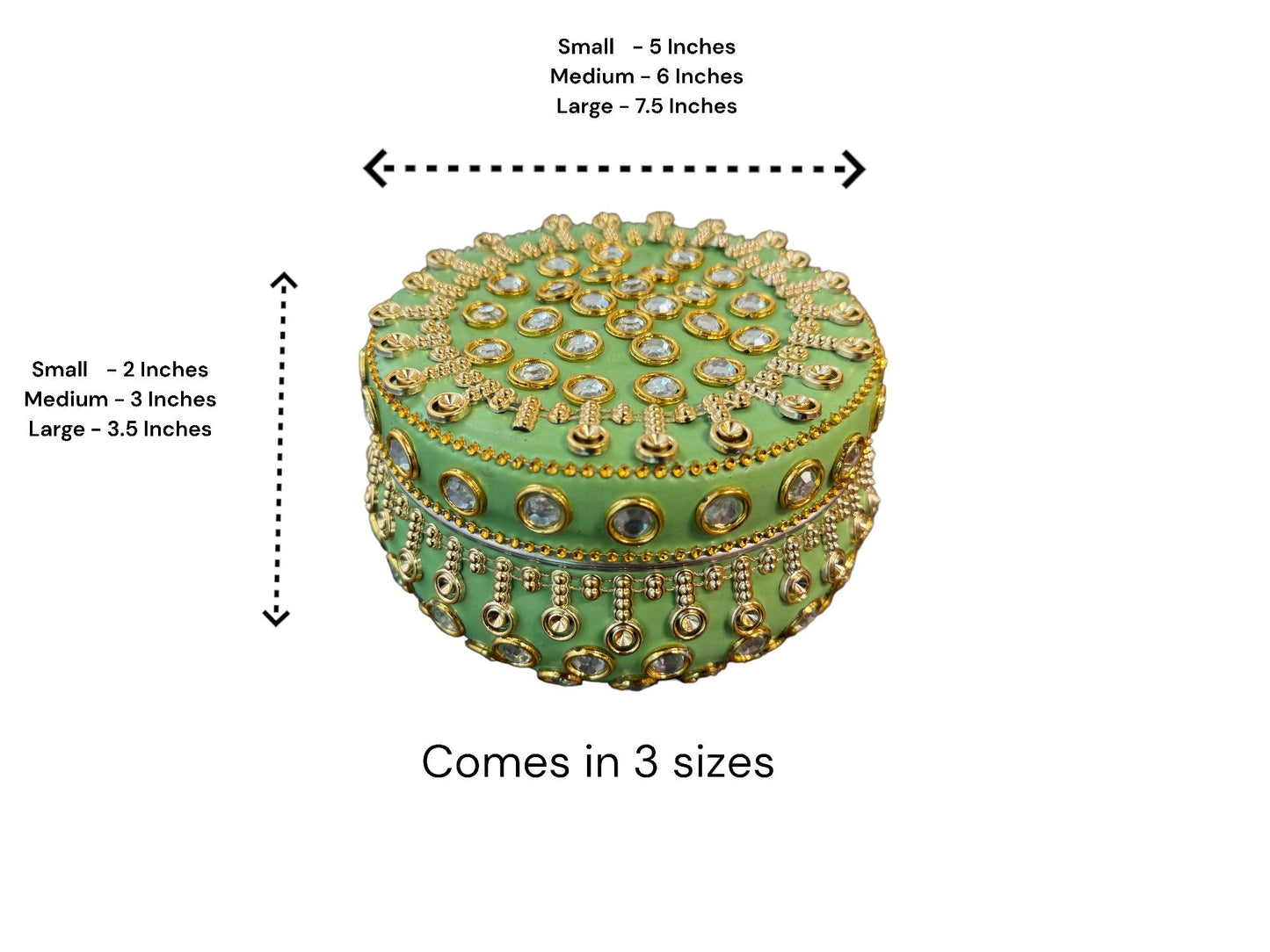 Mataki Shape Box - Pista - Dimesnions