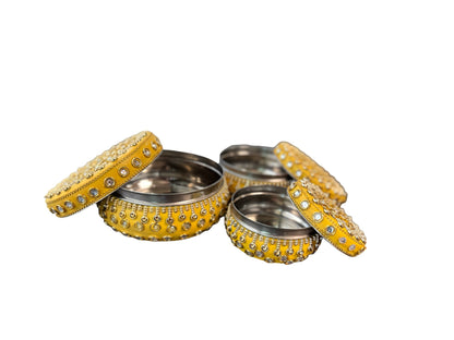 Mataki Shape Box - Yellow