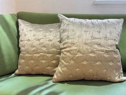 Dupioni Silk Star Cushion or Pillow Cover, Set of 2